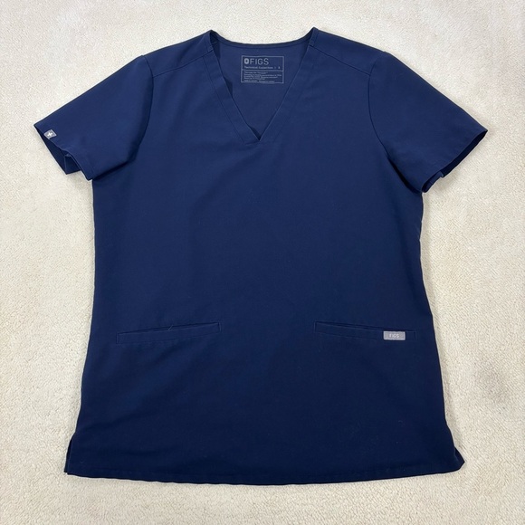 Figs Technical Collection Scrub Set‎ Womens Size Small Blue Nursing NWOT - Picture 1 of 6